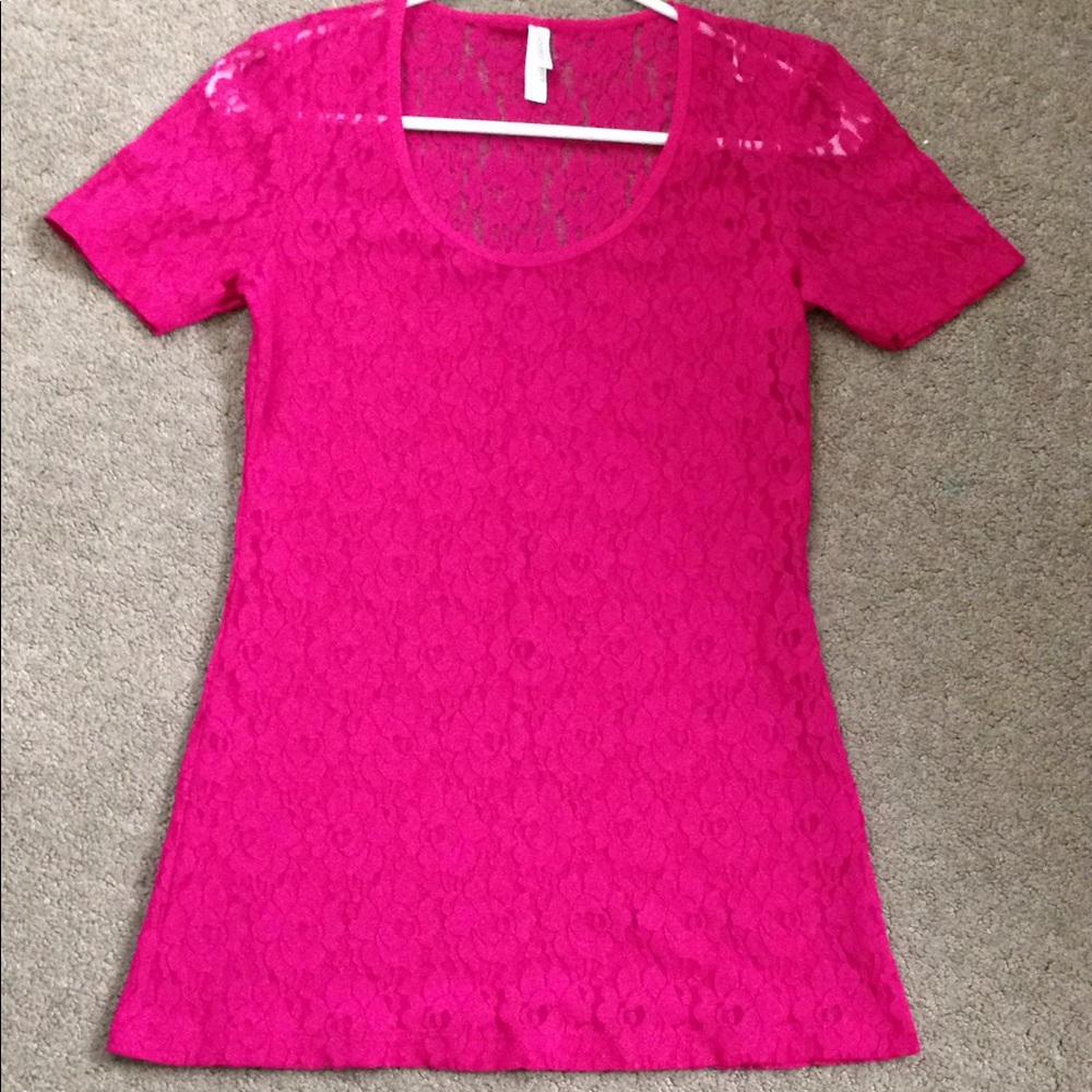 All lace top